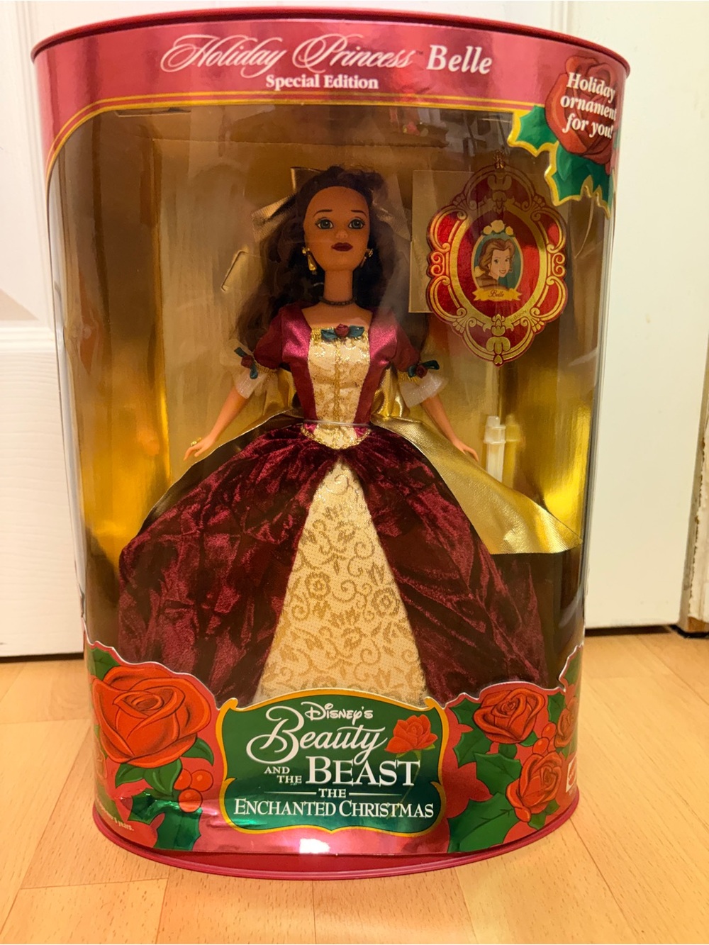 Vintage 1997 Holiday Princess Belle Doll Mattel 16710 Special Edition - NRFB